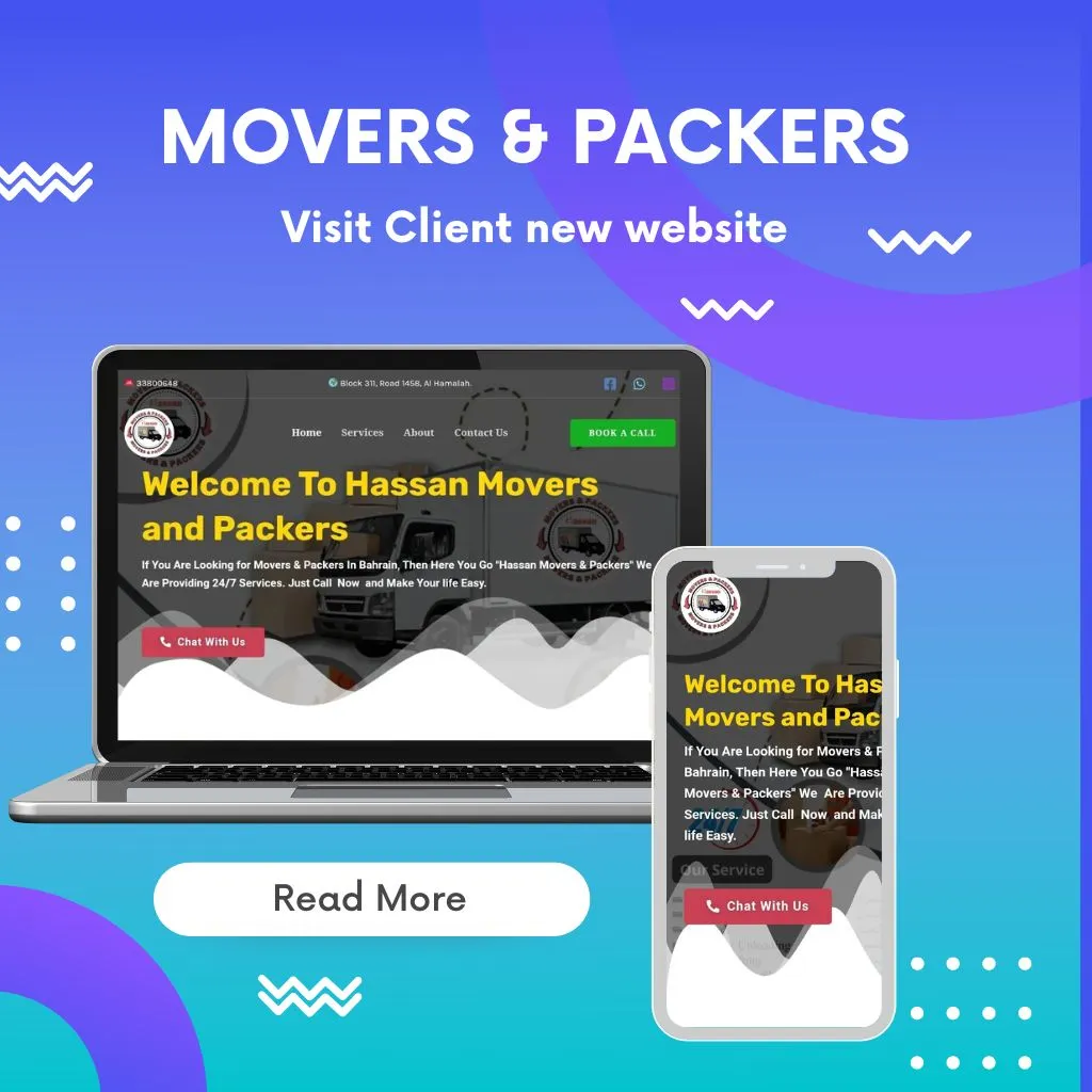 Movers & Packers Website