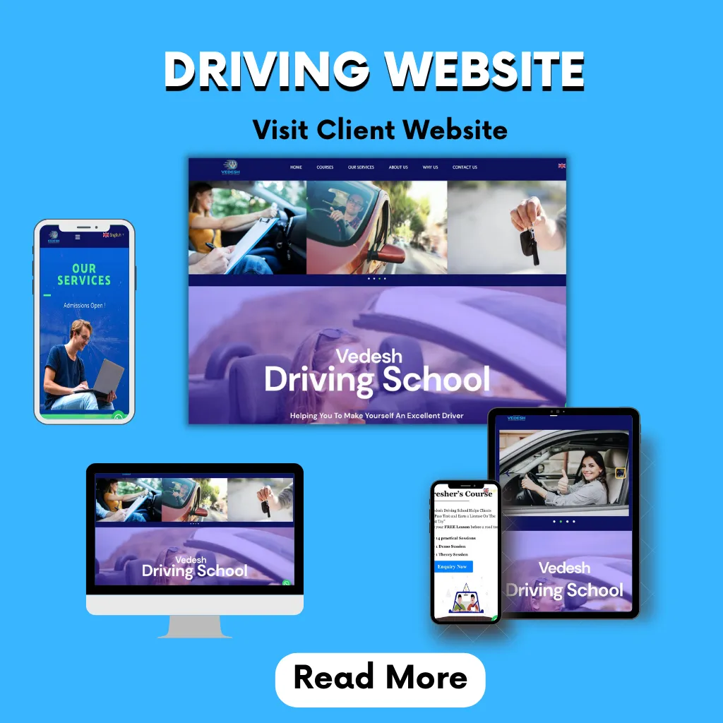 How to make driving School Website By WordPress